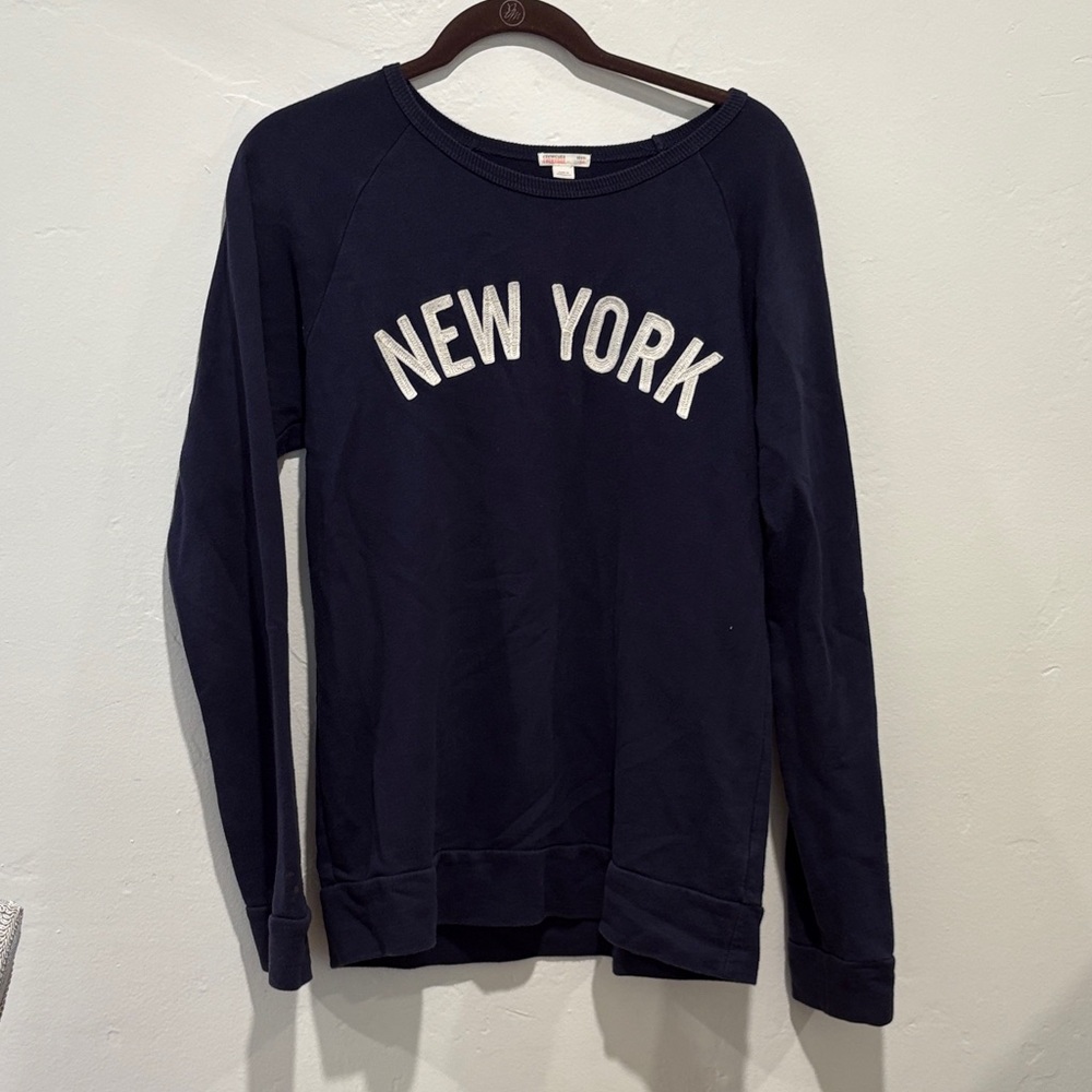 Crewcuts Navy New York Sweatshirt